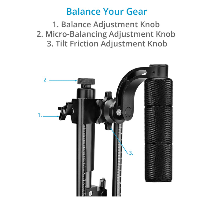 Flycam Equator 3-Axis Handheld Gimbal Stabilizer for 35kg / 77lb Camera Setups