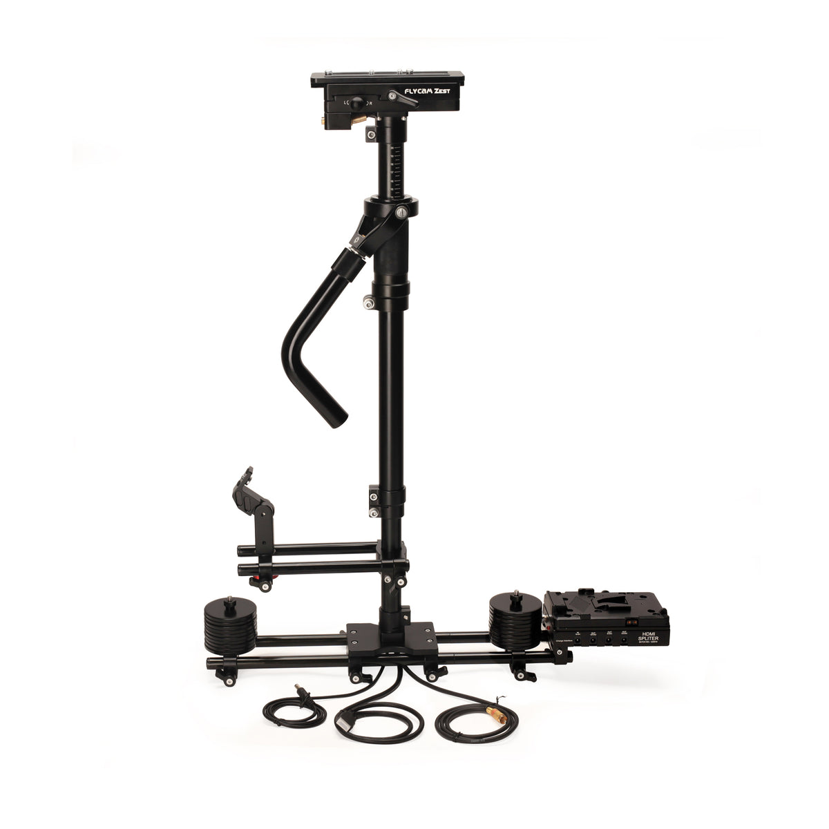 Flycam Zest Pro Video Camera Stabilizer with Integrated Monitoring & P