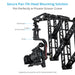 Proaim Mounting Plate for Scissor Crane to mount Pan Tilt Head