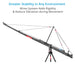 Proaim 24ft Breeze Camera Jib Crane Kit for Filmmakers & Production Units