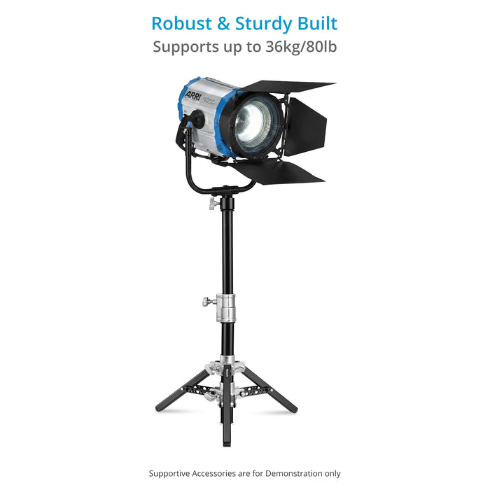 Proaim 38” Camera Slider Stand with 1-1/8" Junior Receiver, 20” Min Height