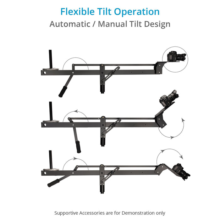 Proaim Astra 8ft Camera Jib Crane with jib Stand