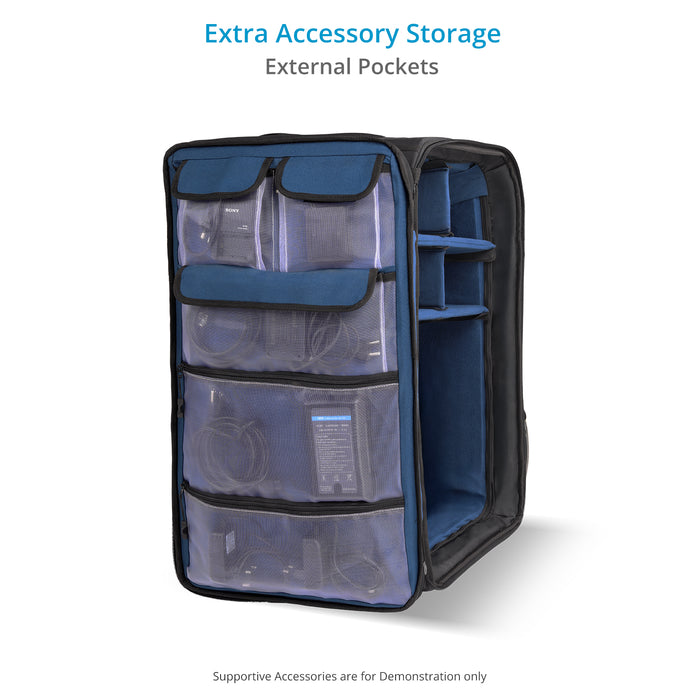 Proaim Cine Cube Mobile Audio Workstation Bag | Trolley System with Outdoor Wheels