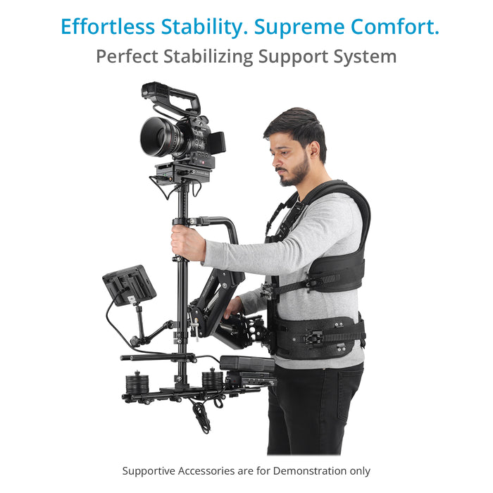 Proaim Cinema Arm & Vest for Handheld Camera Stabilizers | Payload: 16kg/35lb