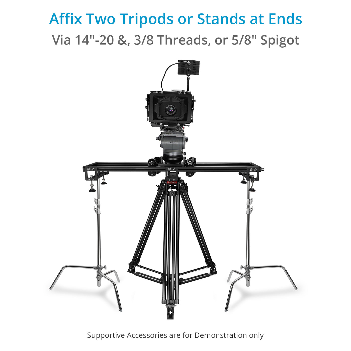 Flo Professional 4ft Video Camera Slider for | Proaim