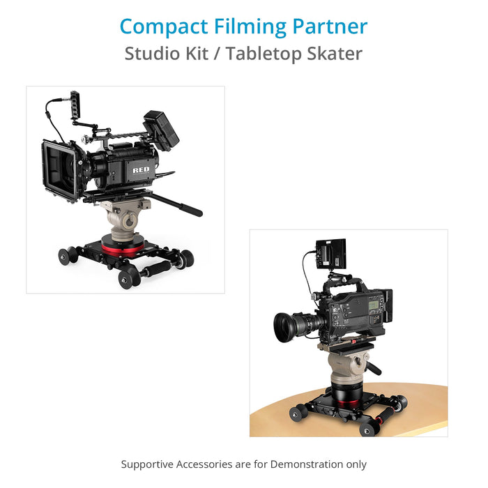 Proaim Fusion Video/Film Camera Dolly Slider with Track Ends+ Bag Packing