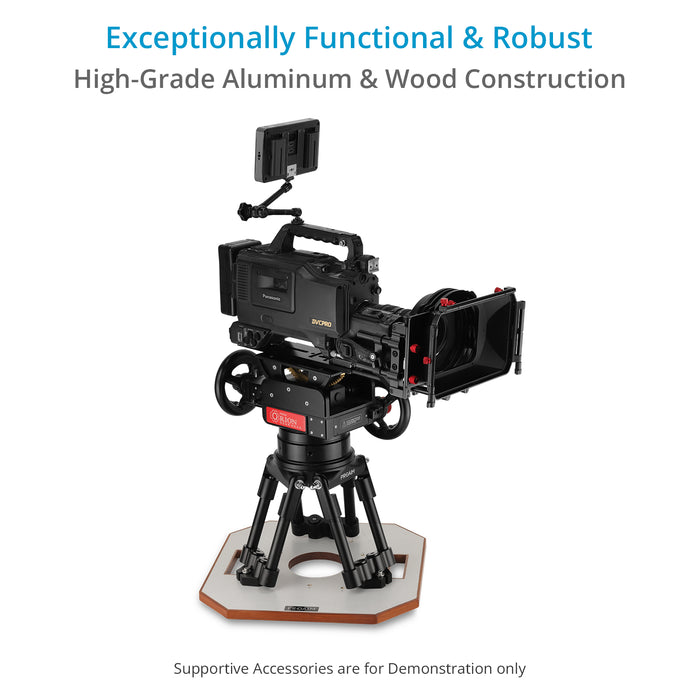 Proaim Heavy-Duty Cinema Camera Hi-Hat with Board