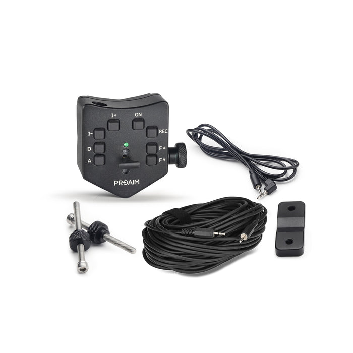 Proaim Lanc Zoom Controller with Iris /Focus/Zoom Speed Control for DV Camcorders w 2.5mm LANC Jack