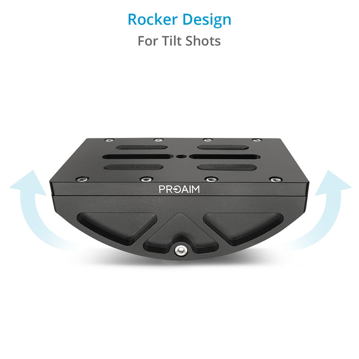 Proaim Low-Rocker Video Camera Head for Videomakers and Filmmakers