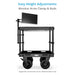 Proaim Monitor Articulated Arm for Camera Cart