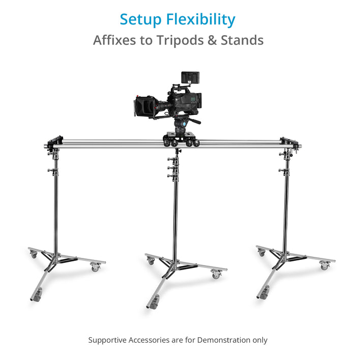 Proaim Polaris Portable Video/Film Camera Dolly with 8ft Track