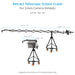 Proaim Powermatic Scissor Pro 17ft Telescopic Camera Jib Crane package w New Remote Controller (Dampening & Speed Control)