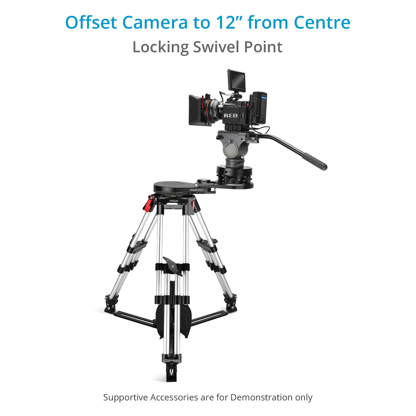 Proaim ROM-1 Rotating Offset 4 Way Camera Leveller - Mitchell to Mitch