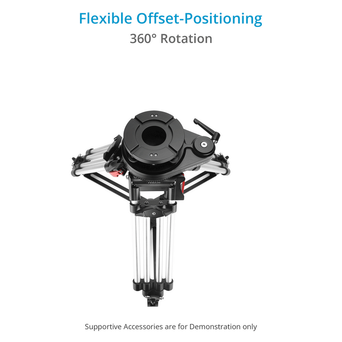 Rotation Offset Proaim ROM-1 Rotating Offset 4 Way Camera Leveller - Mitchell to Mitch