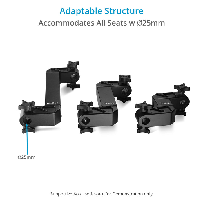 Proaim Vertical Seat Arm 30cm/12” for Round Seat & Camera Doorway Dolly.