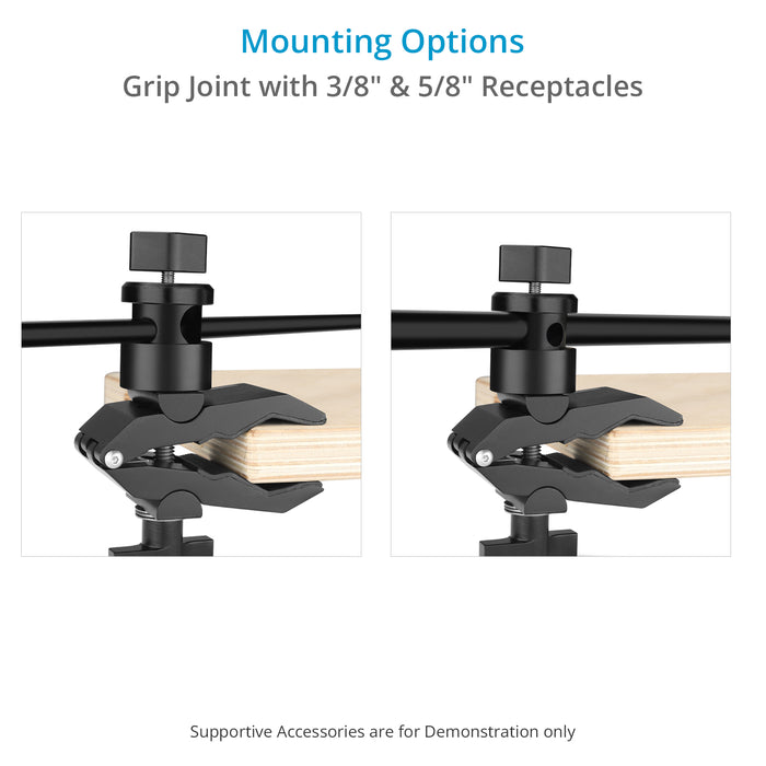 Proaim Snaprig Super Clamp Pro with Grip Joint | Fits 50mm Speed Rails/Scaffold Tubes