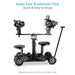 Proaim Dolly Seat for Camera Doorway Dolly