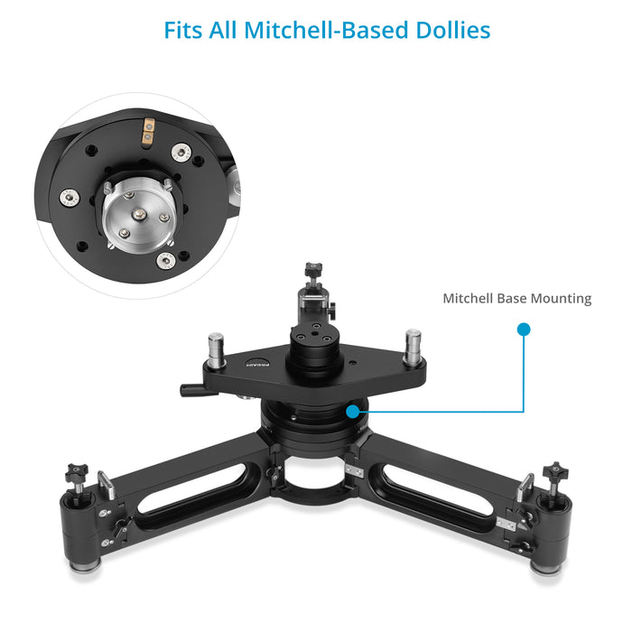 Proaim Turnstile Mount for Mitchell Base Camera Platform Dollies