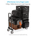 Proaim Vanguard NANO Adjustable Foldable Cart with Wheels | Professional Equipment Platform Cart