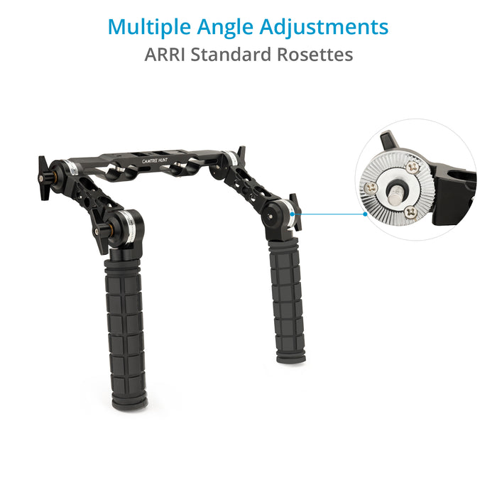 CAMTREE Hunt 19mm/15mm Rosette Handle Set (Arri Standard)