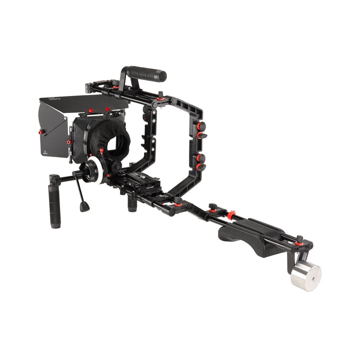 Filmcity FC-03 Shoulder Rig Kit with Matte Box &amp; Follow Focus for DSLR Cameras