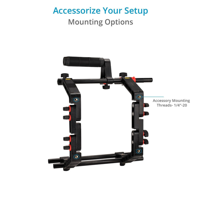 Filmcity FC-03 Shoulder Rig Kit with Matte Box &amp; Follow Focus for DSLR Cameras