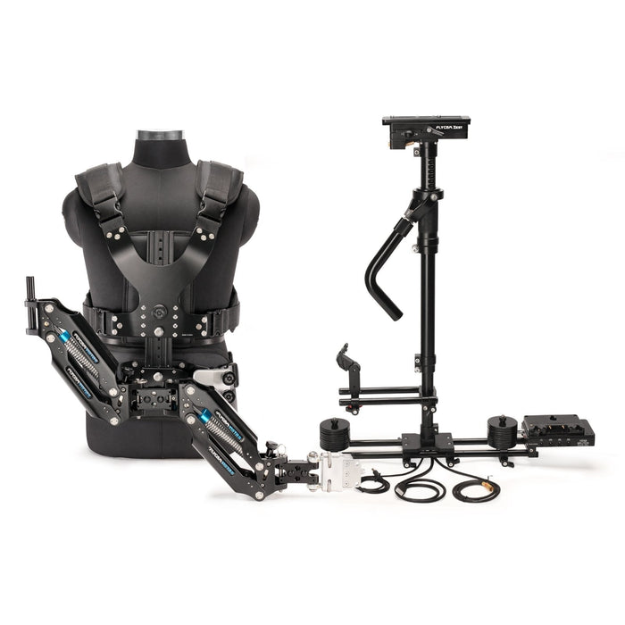 Flycam Zest Pro Electronic Video Camera Stabilizer with Vista-II Arm Vest