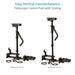 Flycam Zest Pro Video Camera Stabilizer with Power Connections | V-Mount