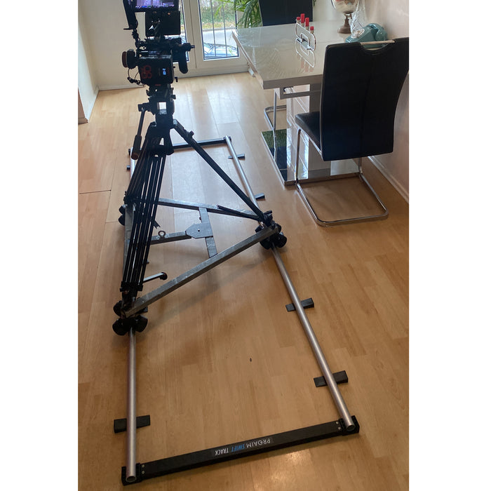 PROAIM 12ft Straight Aluminum Camera Dolly Track, ⌀ 32mm