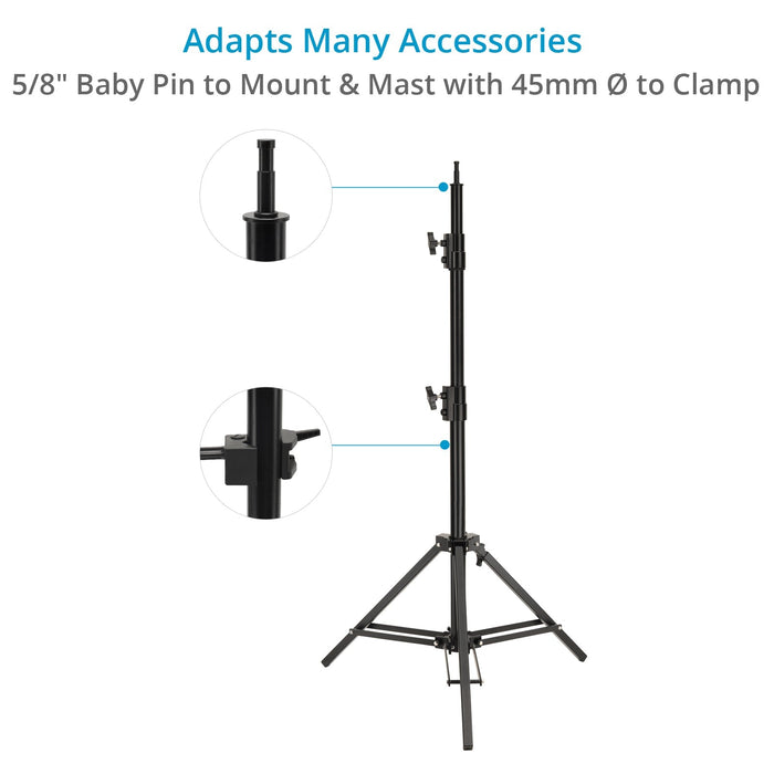 Proaim Alpha Docking Universal Support Stand with 5/8" Baby Pin Mount