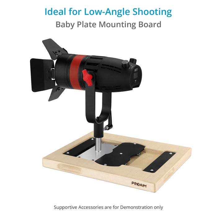 Proaim Baby Plate 5/8” Mounting Board for Photographers & Videomakers