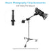 Proaim Baby 5/8” Jr. Roller Support Stand w Wheels for Studio, Photography | Max. Height: 9.5 Feet