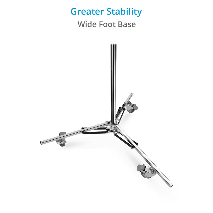 Proaim Baby 5/8” Jr. Roller Support Stand w Wheels for Studio, Photography | Max. Height: 9.5 Feet