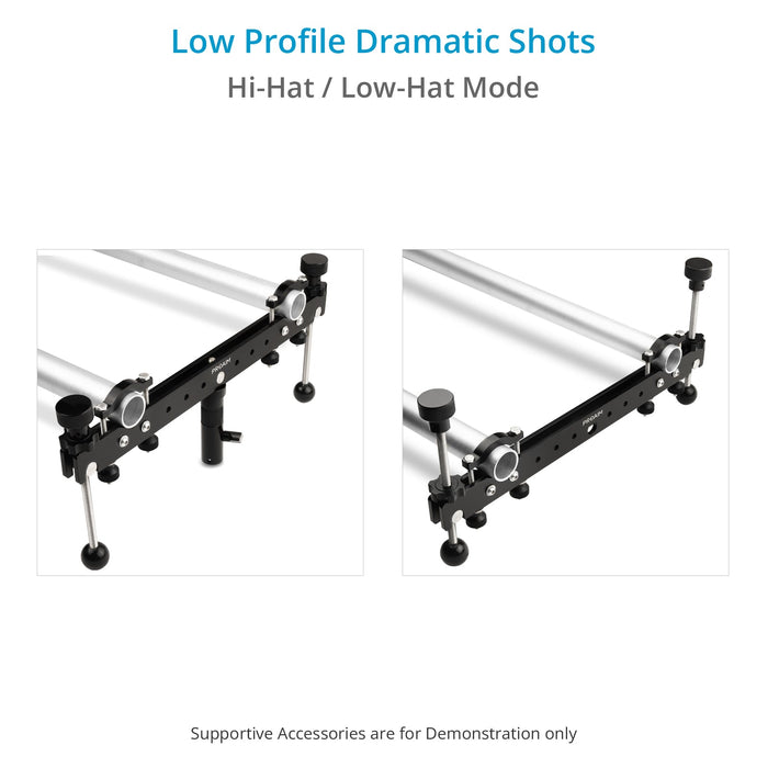 Proaim Breeza Video/Film Camera Dolly Slider with Track Ends