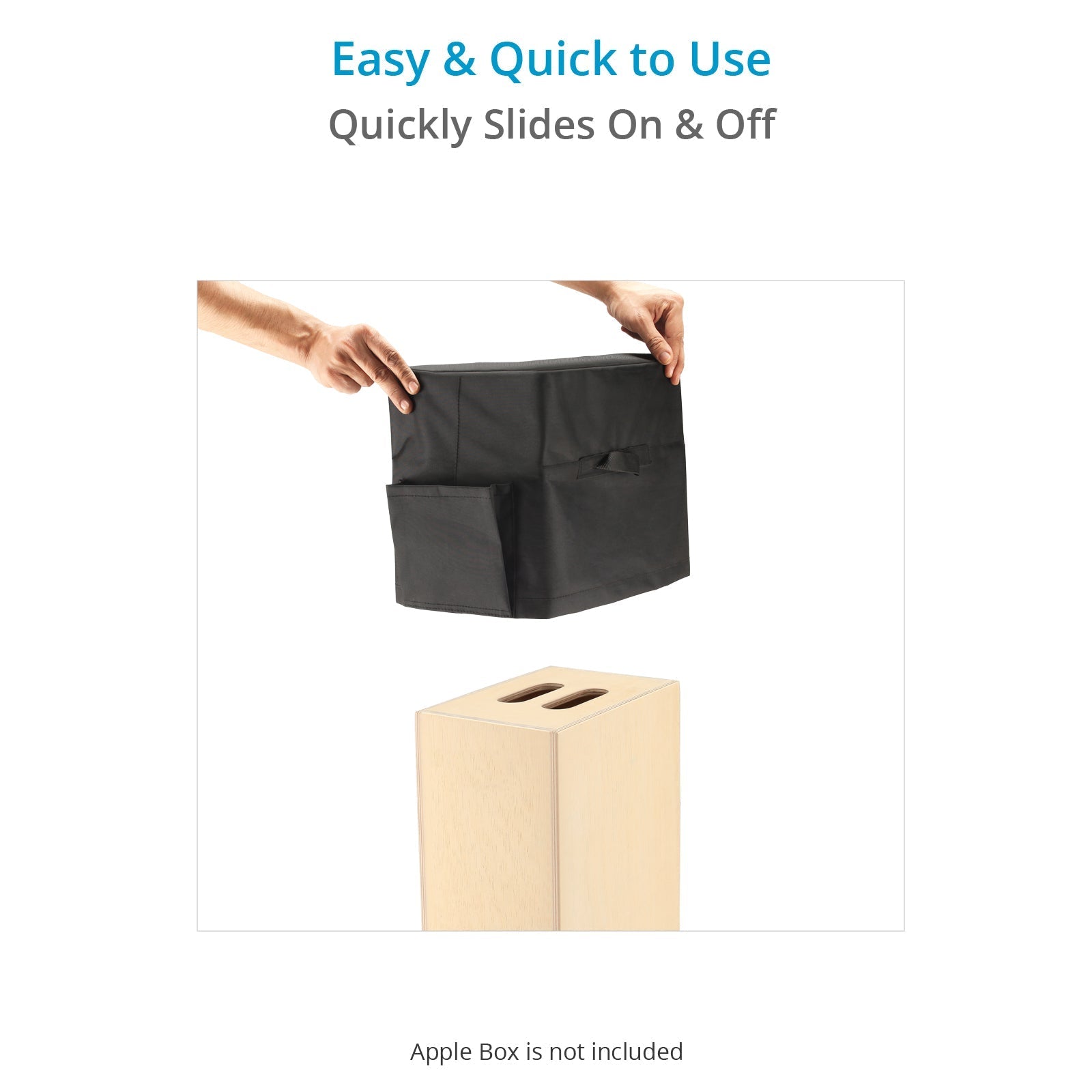 Proaim Comfort Cushion Seat for Apple box Vertical