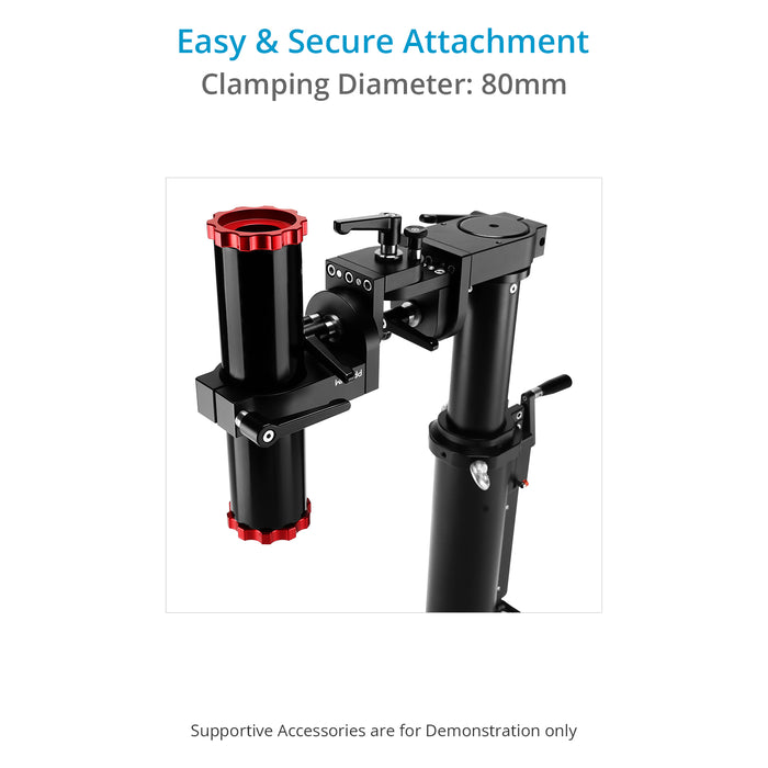 Proaim Flexi Euro/Elemac 360° Rig | 3-Axis Offset Bracket for Video Camera Setups