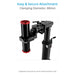 Proaim Flexi Euro/Elemac 360° Rig | 3-Axis Offset Bracket for Video Camera Setups