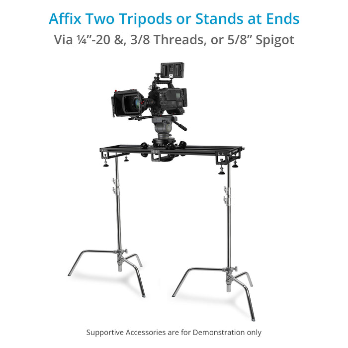 Proaim Flo Professional 4ft Video Camera Slider for Videomakers & Filmmakers