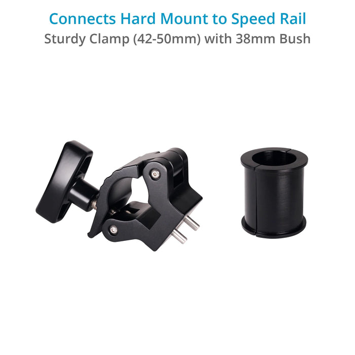 Proaim Hard Mount Kit for Camera Stabilizer Arm | For Speed Rail & Mitchell Gear