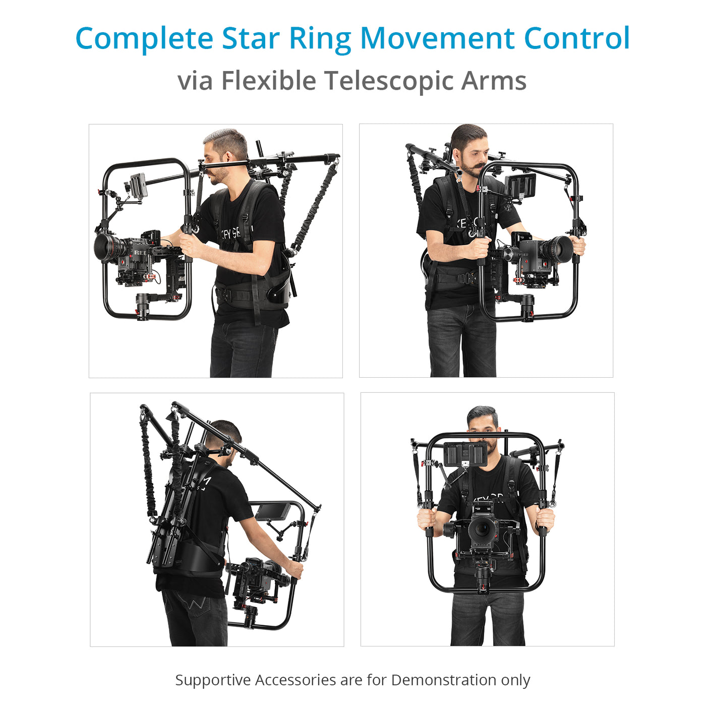 Hawk Lite Body Support Stabilizing Vest Rig | Proaim
