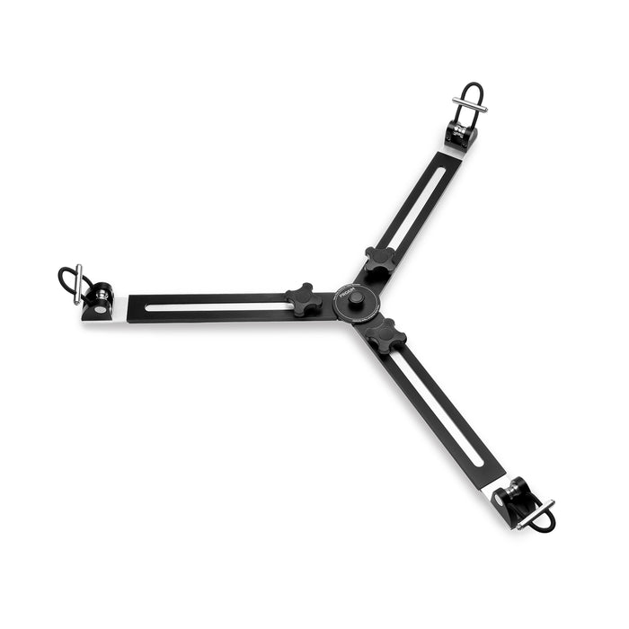 Proaim Heavy Duty Aluminum Spreader for Twin Spiked Feet Camera Tripods