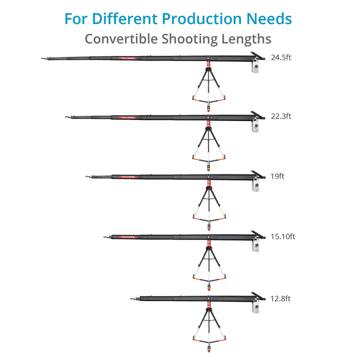 Proaim Kite-22 Wonder Package - 24.5ft Camera Jib Crane for Video Film Productions