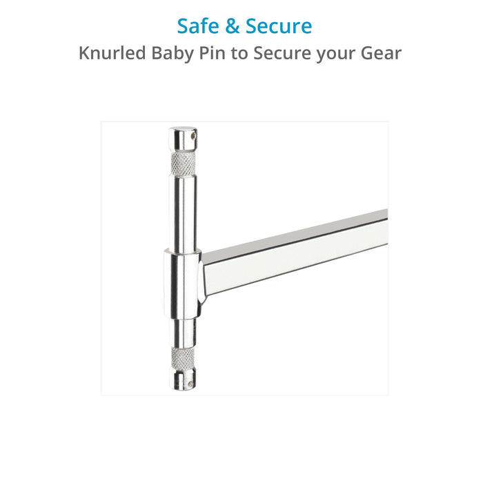 Proaim Linkon 5/8" Double Header for Lights & Lighting Accessories