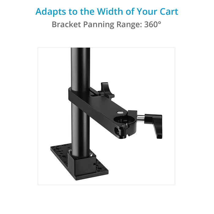 Proaim Multi Monitor Mounting System for Video Camera Production Carts