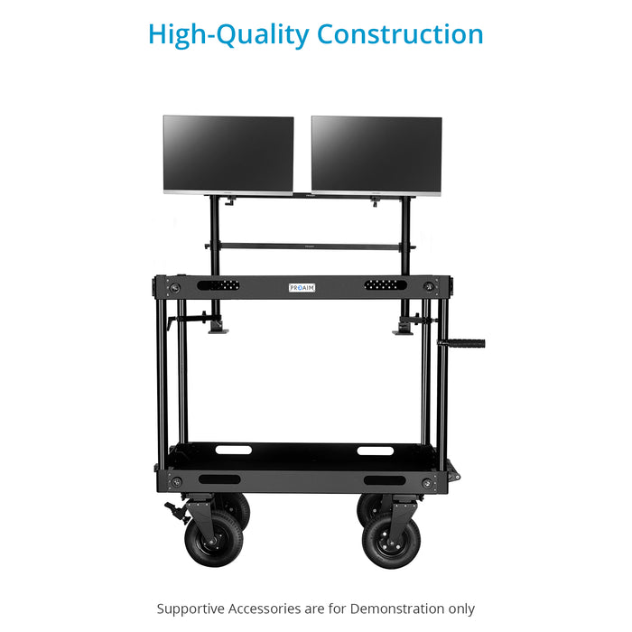 Proaim Multi Monitor Mounting System for Video Camera Production Carts