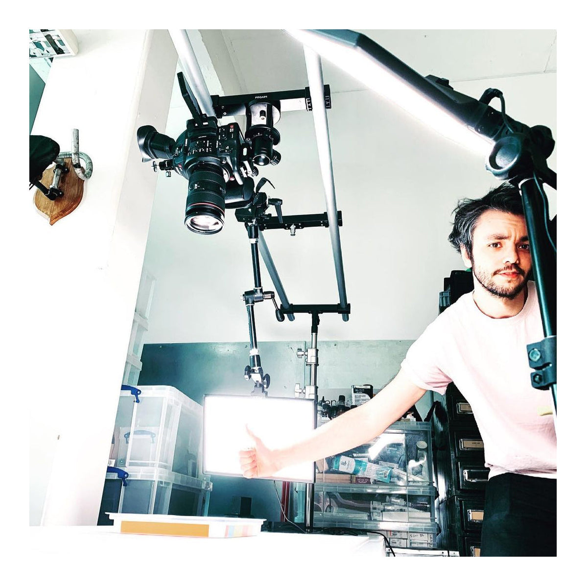 Overhead 12ft Modular Studio Rig for Camera / | Proaim