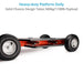 Proaim Quad Super Bazooka Film Camera Doorway Dolly | Rear-Wheel Steering