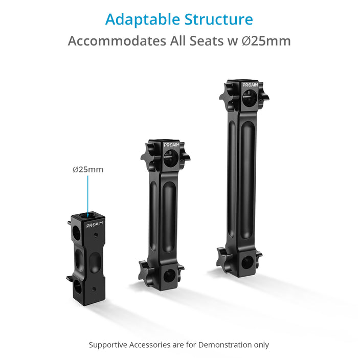 Proaim Combined Seat Arm 10cm/4” for Round Seat & Camera Doorway Dolly