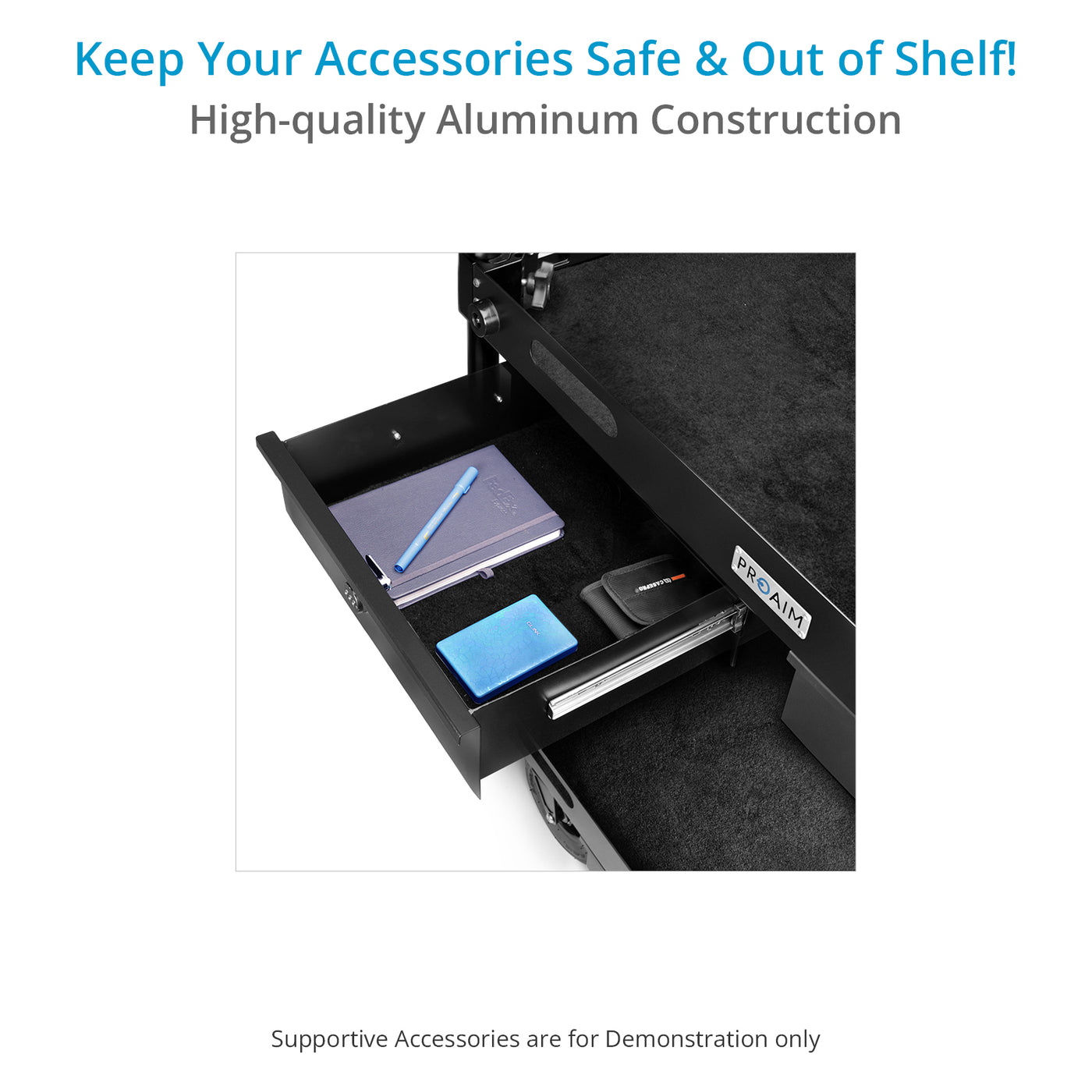 Smart Lock Drawer for Victor Series & Atlas Camera | Proaim