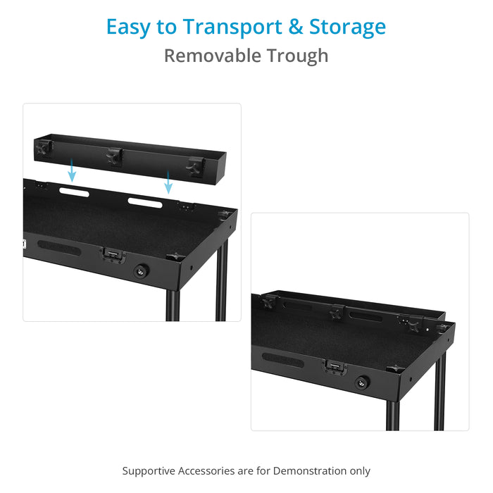 Proaim Standard Plus Accessory Rack for Video Camera Production Cart